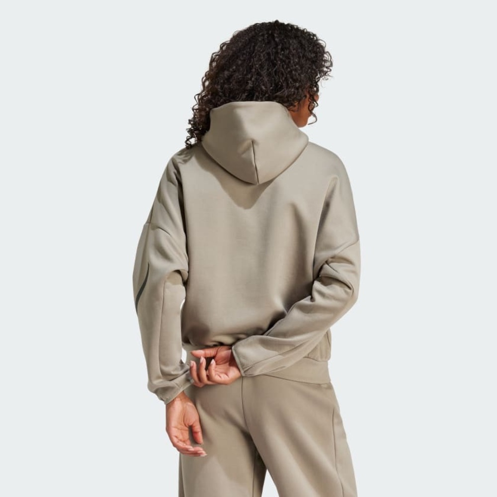 WOMEN’S ADIDAS Z.N.E. HOODED SWEATSHIRT SIZE LARGE *NWT* retail $100 - Picture 5 of 13